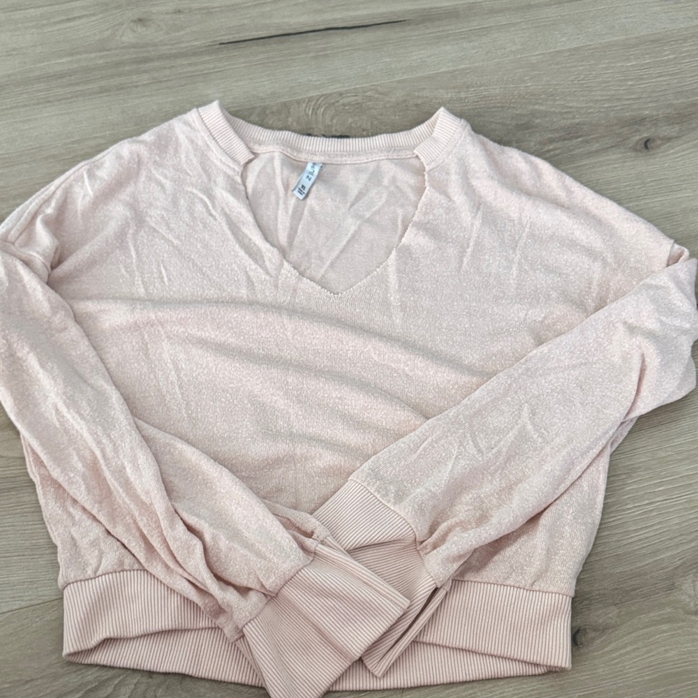 Z Supply Blush V-Neck Top